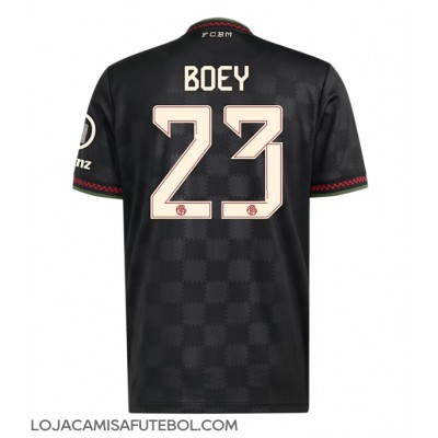 Camisa de Futebol Bayern Munich Sacha Boey #23 Equipamento Alternativo 2025-26 Manga Curta Camisa de Futebol Bayern Munich Sacha Boey #23 Equipamento Alternativo 2025-26 Manga Curta